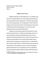 Esszék 'Why Rainforests must be Cut Down?', 1.                