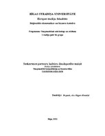 Összefoglalók, jegyzetek 'Communication Partners Versatility Cultural Communication', 1.                