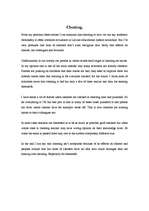 Esszék 'Cheating', 1.                