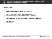 Kutatási anyagok 'Corporate Taxes', 16.                