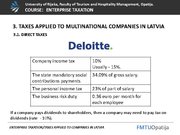 Kutatási anyagok 'Corporate Taxes', 22.                