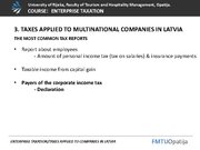 Kutatási anyagok 'Corporate Taxes', 24.                