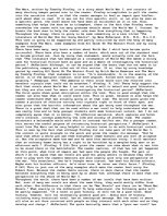 Esszék 'Critical analysis on "The Wars" by Timothy Findley.', 1.                