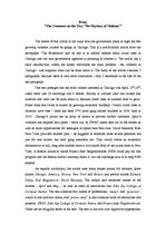 Esszék 'Commenting on the Text "Mystery of Violence"', 1.                