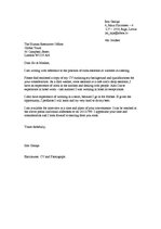 Minták 'CV and Letter of Application', 2.                