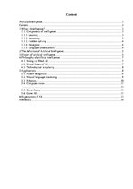 Kutatási anyagok 'Artificial Intelligence', 2.                