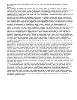 Esszék 'The Results of the Introduction of the Commercial Fur Trade into Canada', 1.                