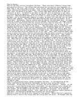 Esszék 'A Character Analysis of several of the characters from Flowers For Algernon by D', 1.                