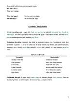 Összefoglalók, jegyzetek 'Angļu valodas likumi', 3.                