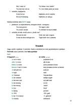 Összefoglalók, jegyzetek 'Angļu valodas likumi', 26.                