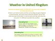 Prezentációk 'Weather in United Kingdom', 1.                