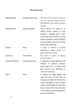 Összefoglalók, jegyzetek 'Economical Terms. Glossary', 4.                
