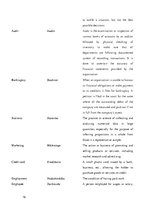 Összefoglalók, jegyzetek 'Economical Terms. Glossary', 16.                