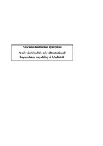 Kutatási anyagok 'A névviseléssel és névváltoztatással kapcsolatos anyakönyvi feladatok', 1.                
