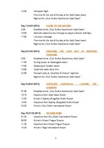 Kutatási anyagok 'Tour to Australia', 6.                