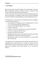 Kutatási anyagok 'Television without Frontiers 3.0', 3.                