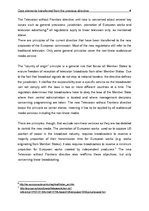 Kutatási anyagok 'Television without Frontiers 3.0', 6.                