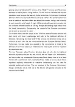 Kutatási anyagok 'Television without Frontiers 3.0', 10.                