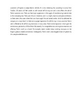 Összefoglalók, jegyzetek 'Tesla`s Acquisitions, Corporate System, Organization, Products, SWOT', 6.                