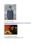 Összefoglalók, jegyzetek 'René Magritte pszichológiája', 18.                