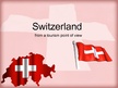 Prezentációk 'Switzerland from a Tourism Point of View', 1.                