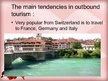 Prezentációk 'Switzerland from a Tourism Point of View', 8.                
