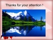 Prezentációk 'Switzerland from a Tourism Point of View', 12.                