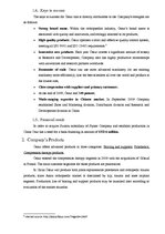 Üzleti tervek 'Ossur: Establishing Manufactory Facility in China', 5.                