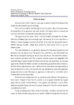 Esszék 'Essay about Name', 1.                