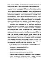 Esszék 'Language Policy and Language Situation in Latvia and Estonia', 3.                