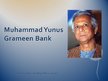 Prezentációk 'Muhammad Yunus', 1.                