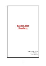 Kutatási anyagok 'Hamburg', 1.                