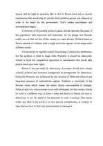 Esszék 'Democracy in Russia', 3.                