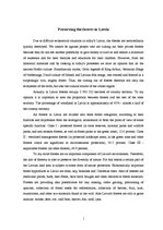Esszék 'Preserving the Forests in Latvia', 1.                