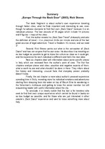 Összefoglalók, jegyzetek 'Italy Through the Back Door. Summary', 16.                