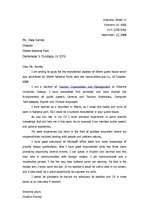 Minták 'Motivation Letter', 1.                