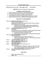 Minták 'Curriculum Vitae ', 2.                