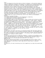 Esszék 'Intel Operating Environment and Swat', 1.                