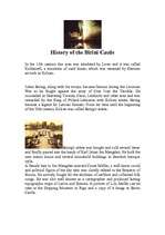 Kutatási anyagok 'History of the Birini Castle', 1.                