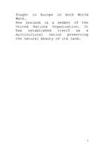 Összefoglalók, jegyzetek 'New Zealand', 5.