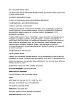 Összefoglalók, jegyzetek 'Gyermekgyógyászat', 6.                