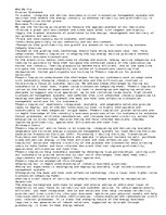 Esszék 'Management Plan', 1.                