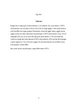 Kutatási anyagok 'Image in PETA Advertisements', 2.                