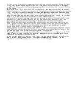 Esszék 'Comapring Bush to Hitler', 1.                