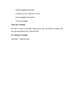 Minták 'Lesson Plan - Reading', 2.                