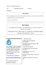 Minták 'Lesson Plan - Reading', 5.                