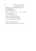 Minták 'Lesson Plan - Reading', 6.                