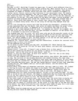 Esszék '2017 a short story about the end of the world. Heavily symbolic.', 1.                