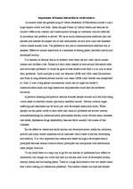 Esszék 'Importance of Human Interaction in Social Context', 1.                