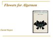 Prezentációk 'Daniel Keyes "Flowers for Algernon"', 1.                